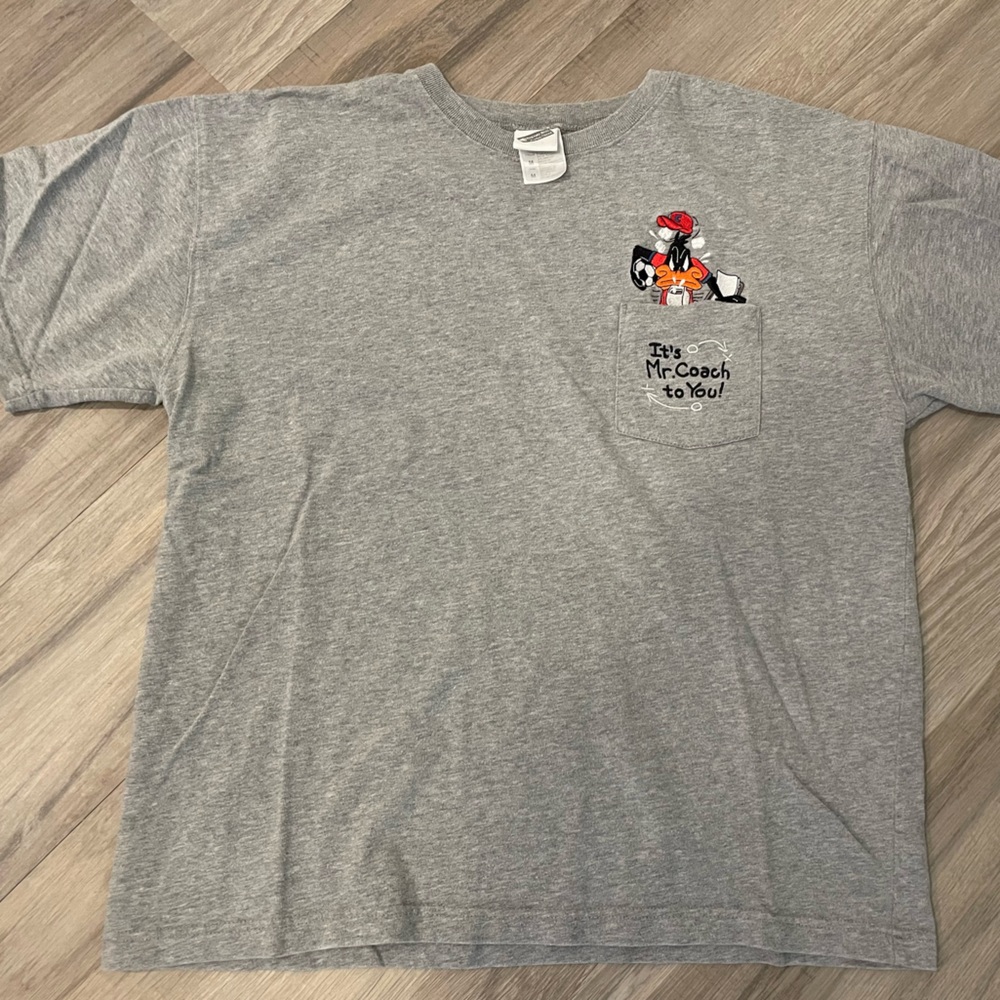 Vintage & Classy 1998 "It's Mr. Coach to You!" Looney Tunes / Daffy Duck/shirt
